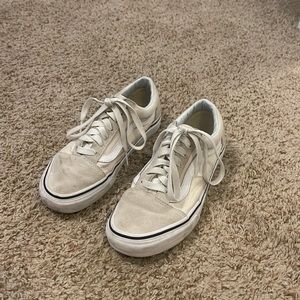 Cream Women’s Old Skool Vans